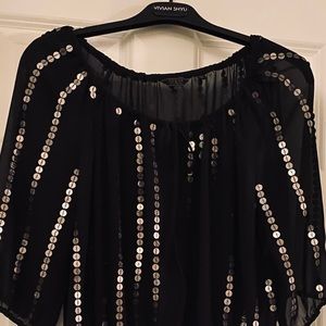Guess Black Blouse
